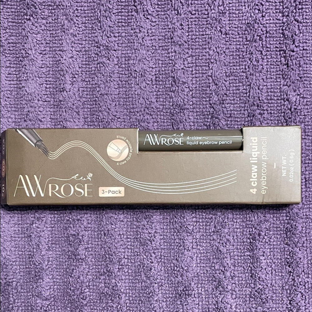 4-Claw Liquid Eyebrow Pencil — Brown (3-Pack)